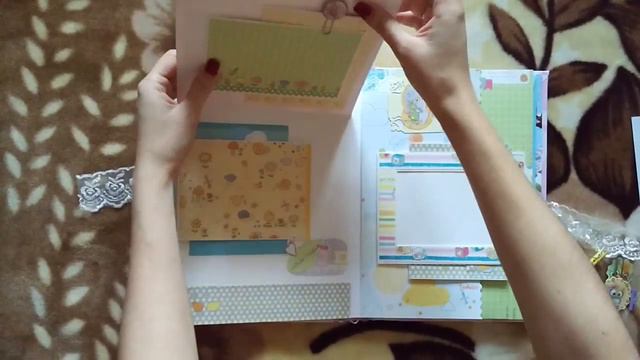 Scrapbooking | Album for a sweet girl / Скрапбукинг. Альбом для сладкой девочки. смотреть онлайн