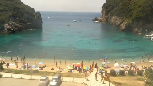 Live Webcam from Paleokastritsa in Corfu - Grece смотреть онлайн