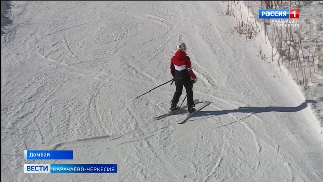 Где отдохнуть зимой? Конечно в Домбае! смотреть онлайн