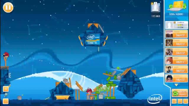 Angry Birds - Ultrabook Adventure Level 8 - Walkthrough 3 Stars смотреть онлайн