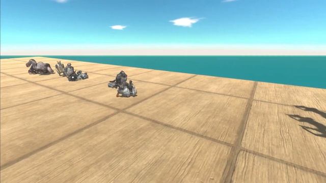 Monkeys Soldiers vs Monsters - Animal Revolt Battle Simulator | ARBS смотреть онлайн