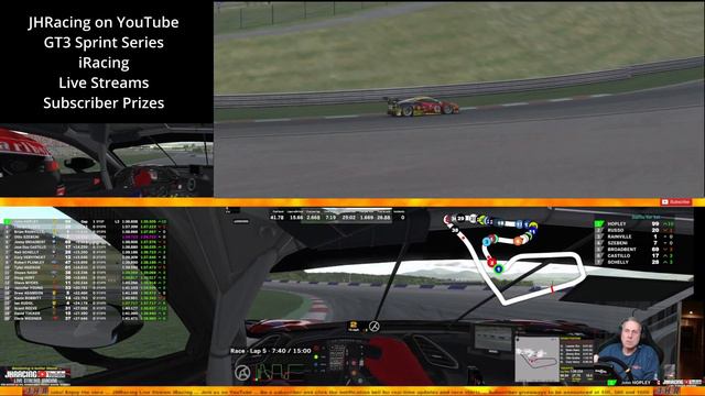 JHRacing GT3 Sprint Series Race 2 Red Bull Ring смотреть онлайн
