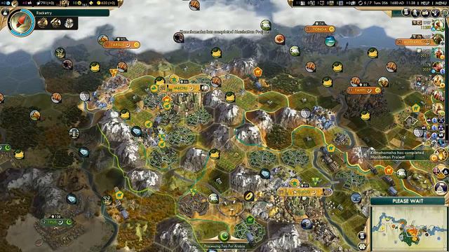 Civilization 5 Brave New World: The Inca on Deity [Part 7] смотреть онлайн