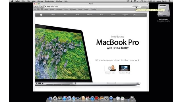 How To Enable Private Browsing in Safari - Mac OS X смотреть онлайн