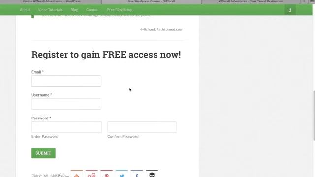 User roles in Wordpress - Learn to Use Wordpress (Part 10 of 12) смотреть онлайн