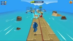 Говорящий Том бег за золотом #16 Акула Хэнк бегает по НОВЫМ трассам и открывает Водного Тома