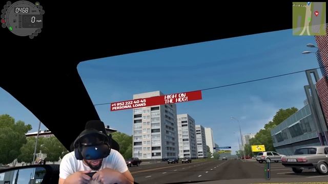 I tried City Car Driving in VR... HILARIOUS смотреть онлайн