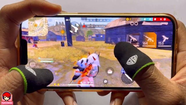 iPhone 14 gaming free fire gameplay 3 finger claw handcam смотреть онлайн
