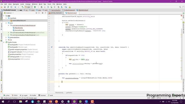 Video Player using Kotlin in Android Studio Tutorial смотреть онлайн