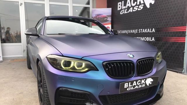 Car Wrapping: Chameleon - Purple - Blue смотреть онлайн