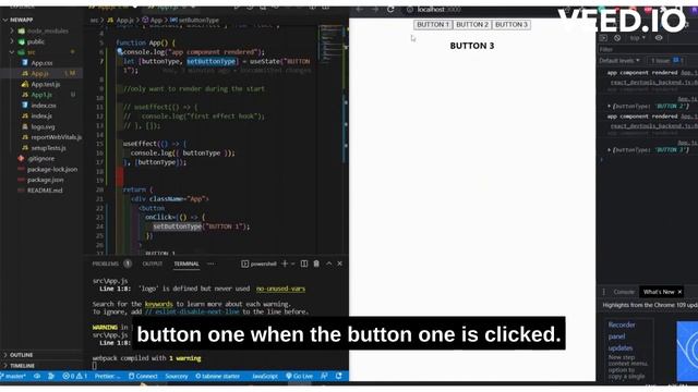 Learn React js in a simple manner - React Hooks / Learn React js practically смотреть онлайн