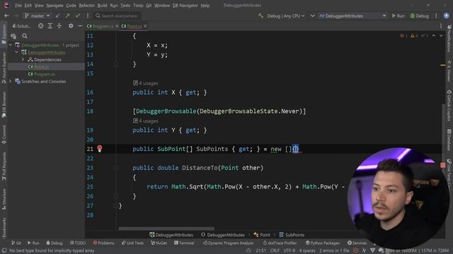 Controlling your debugging experience in C# смотреть онлайн