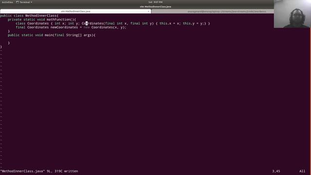 How to create and use class inside a method in Java - Method Inner Class смотреть онлайн