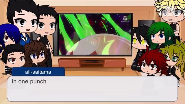 Past Saitama And His Classmate React To The Future | Original |opm Gacha Club React