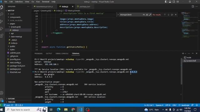 How to fix 'Error: querySrv EREFUSED' when connecting to MongoDB Atlas смотреть онлайн