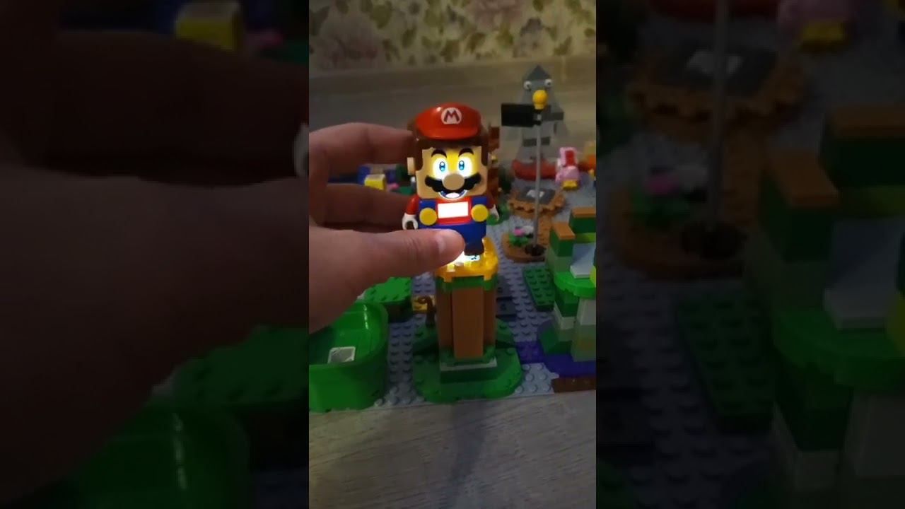New Barcode Glitch In Lego Super Mario! With Boo! #shorts