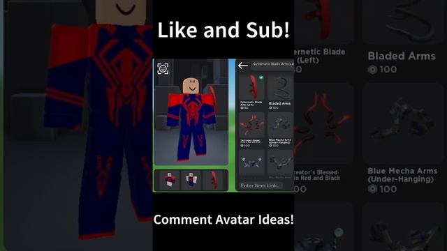 How to make a Spider-Man 2099(Miguel O'Hara) Roblox Avatar! смотреть онлайн