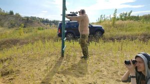 Сайга 5.45 коротыш на 430 метров