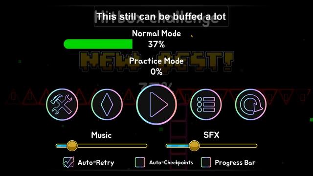 This Is How GD Hitboxes Are Broken (VISIBLE HITBOX MOD)