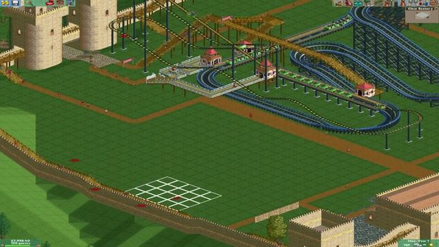 How to remove trees fast - Roller Coaster Tycoon 2 смотреть онлайн