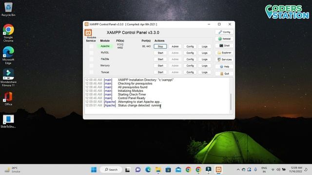 ? How to install XAMPP Server in windows 11 | How to change XAMPP port 80 to another port ? смотреть онлайн