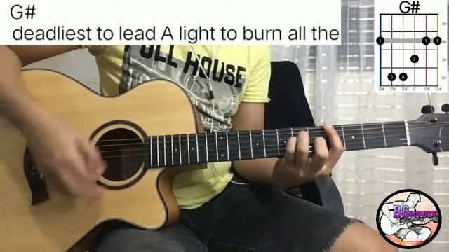 The Sharpest Lives guitar cover | My Chemical Romance | Easy guitar chords for beginners смотреть онлайн