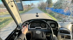 автобус HIGER 6119 2012 тест драйв от первого лица