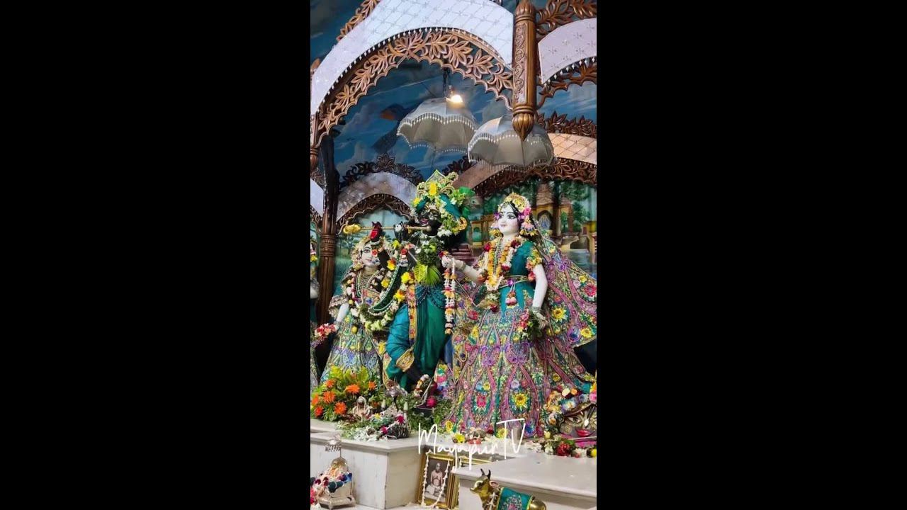 Today’s Shringar Aarti darshan 17.08.2024 смотреть онлайн