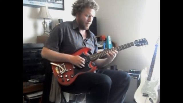 Neill Levine - 'Afro Blue' on Gibson SG, Boss SD-1 (Keeley mod) and Fender Deluxe Reverb Reissue смотреть онлайн