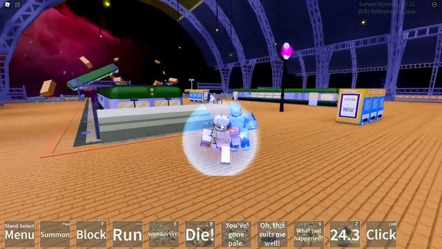 How to change the color of any stand in N the jojo game.(Roblox, N the jojo game) смотреть онлайн