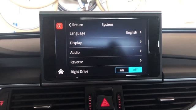 Audi A6 A7 C7 (2012-2018) Wireless Carplay Operation Video