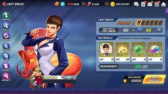 The basics when building a character! King of Fighters All star смотреть онлайн