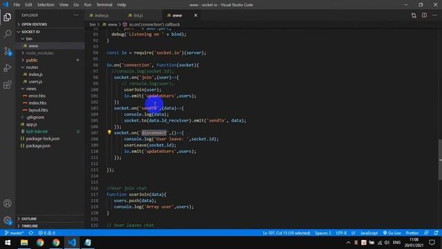 Demo Chat Online Realtime Web Sử Dụng Socket IO смотреть онлайн