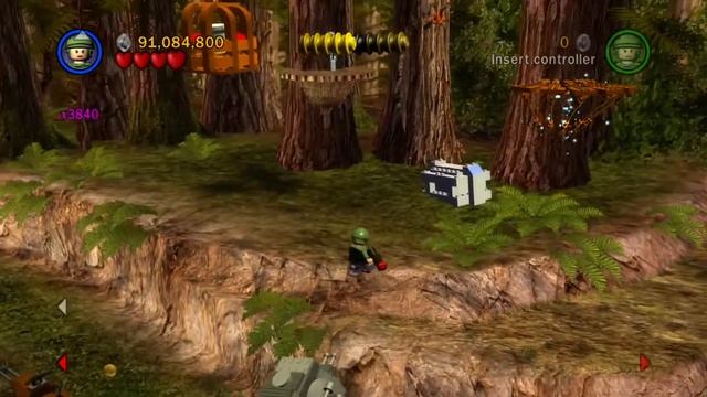 LE-G-I-T LEGO Star Wars The Complete Saga eVI-c3 Return of the Jedi - Speeder Showdown смотреть онлайн