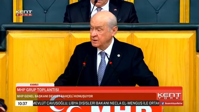 MHP Genel Başkanı Devlet Bahçeli Partisinin Grup Toplantısında Konuşuyor смотреть онлайн
