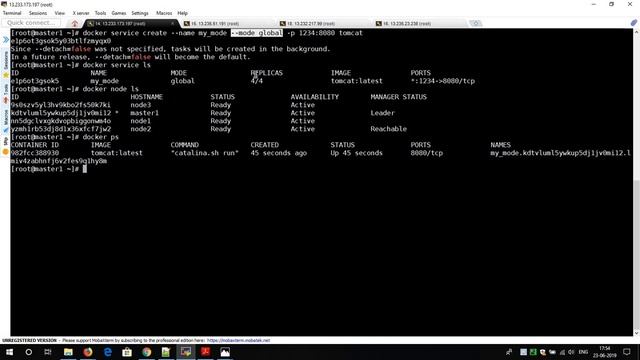 docker swarm practical part 21 смотреть онлайн
