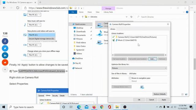 Fix Camera app error 0xA00F424F (0x80004005) on Windows 11/10 смотреть онлайн