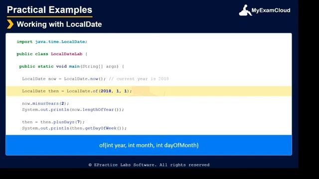 Java 8 Date/Time API Free Course - MyExamCloud смотреть онлайн