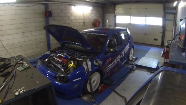 VW Golf 4 20v turbo GTX3076 700hp KMS MD35 ecu on dyno смотреть онлайн