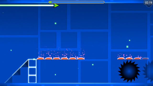 Игра играемся в Geometry Dash смотреть онлайн
