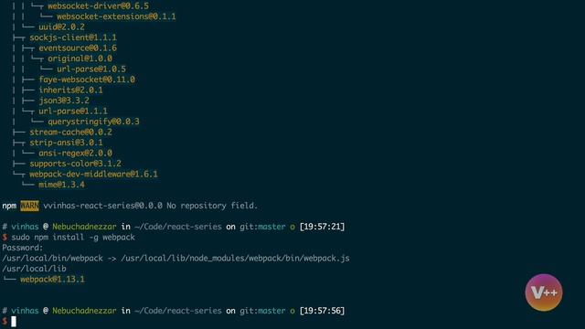 Aprenda React na prática - Configurações (Parte 3) смотреть онлайн