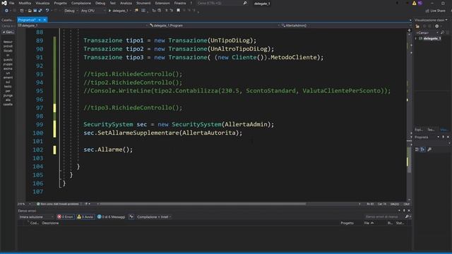 Corso C# 8 (da zero) ITA Win/Mac/Linux - #91: Delegates, seconda parte смотреть онлайн