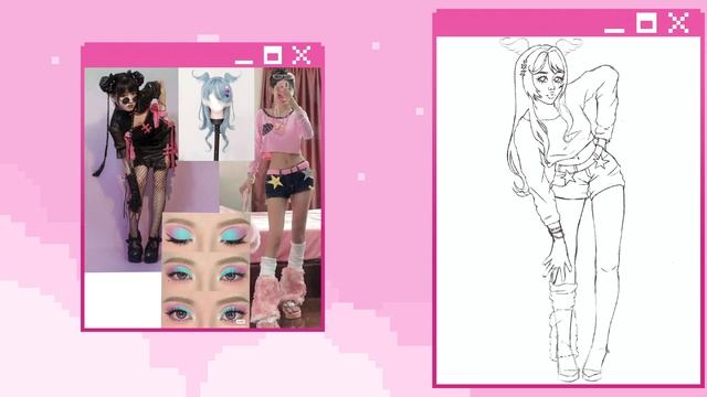 СОЗДАЮ ПЕРСОНАЖА с помощью PINTEREST смотреть онлайн