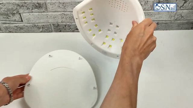 UV LED светодиодная лампа LG200 для 2 х рук смотреть онлайн