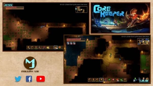 Core Keeper | Split Screen Coop | Getting Started | Gameplay