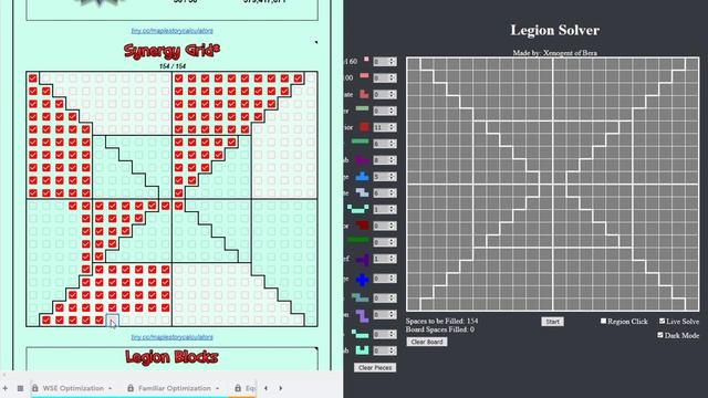 MapleStory Optimizing Legion using Xenogent's Legion Solver! смотреть онлайн