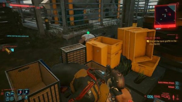 MORON LABE Gun Crafting Spec Location in Cyberpunk 2077 - Best Iconic Power Assault Rifle