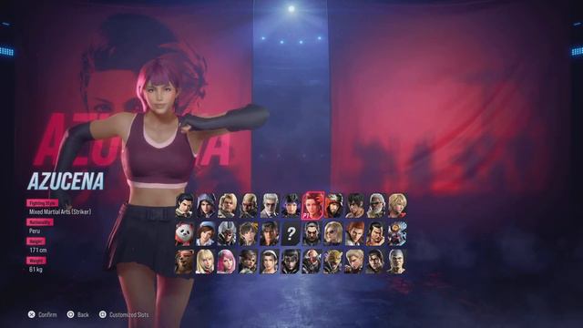 Azucena dancing 2 minutes straight to Tekken 8 theme смотреть онлайн