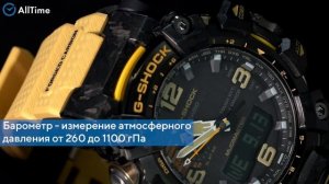 Обзор часов Casio G-SHOCK GWG-2000-1A5ER с хронографом. Японские наручные часы. AllTime