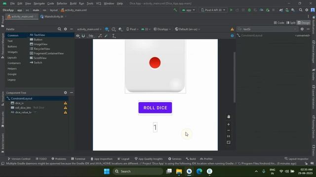 Dice App in Android using Kotlin смотреть онлайн